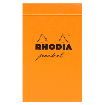 Rhodia Pocket Pad - Orange - Squared